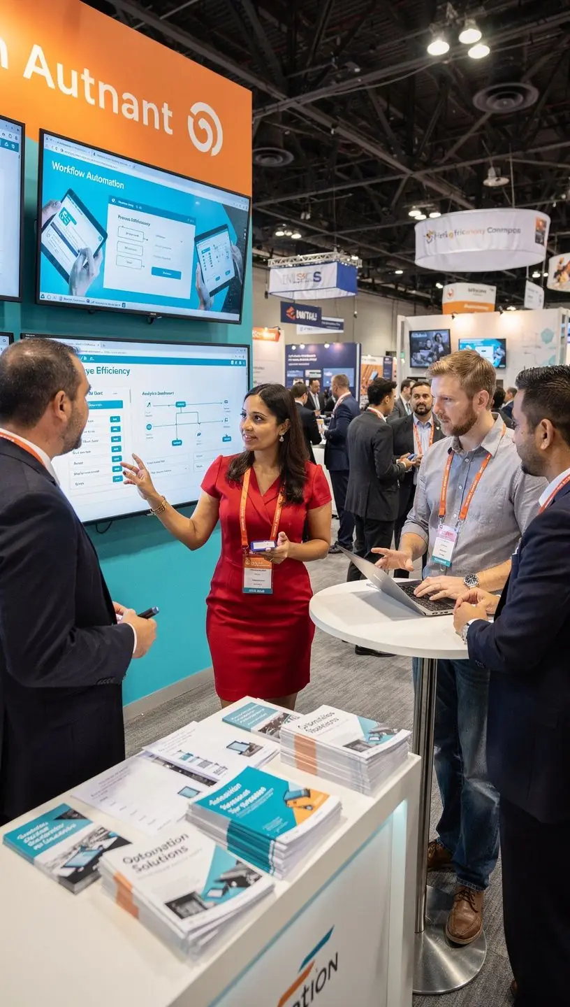 Infographic highlighting key benefits of process automation including cost reduction and time savings for Canadian businesses